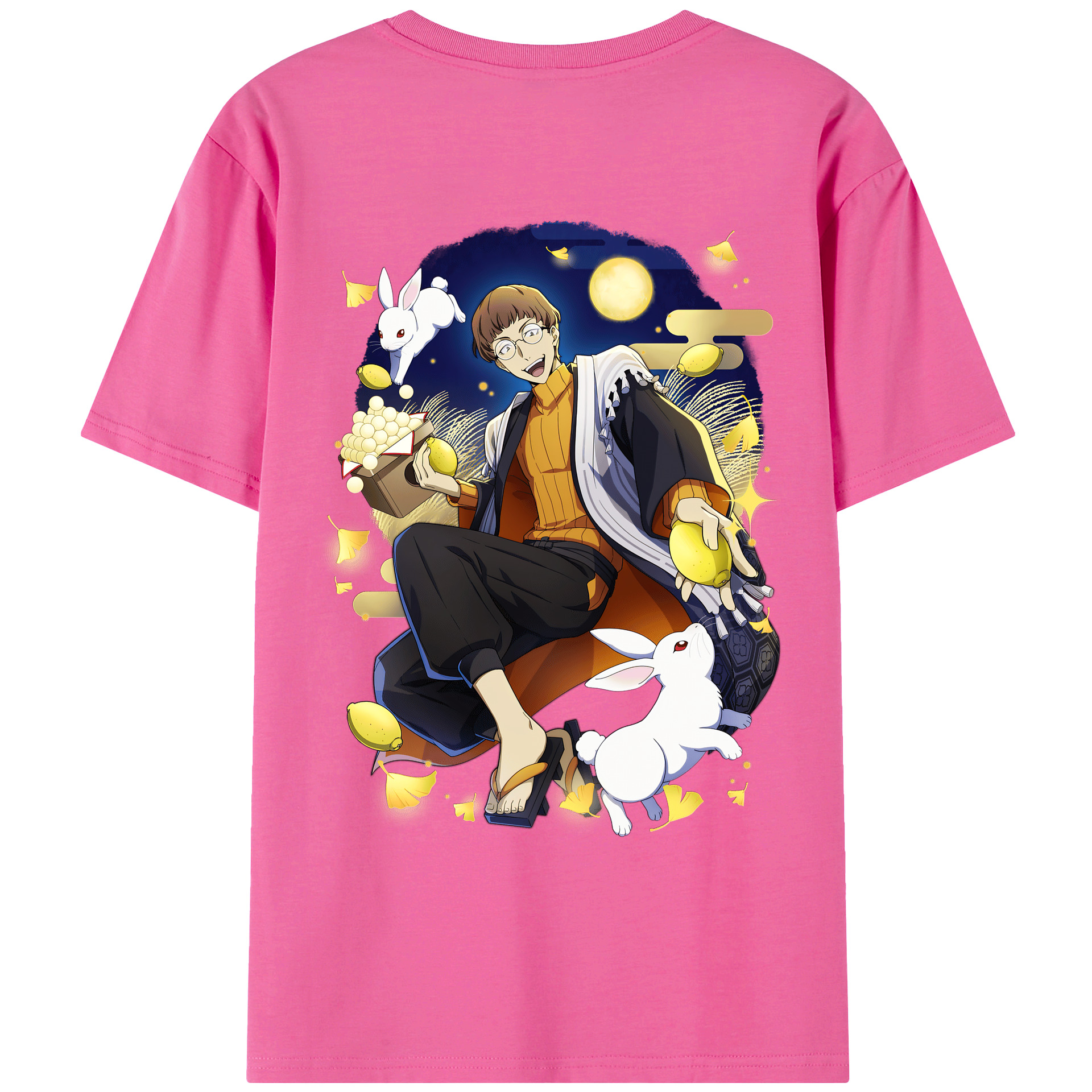 （画像用） 文豪ストレイドッグス Bungo Stray Dogs レディース半袖Tシャツ(バックプリント)